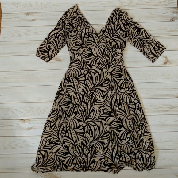 Vintage Dresses & Skirts - ✨2 for 10✨Vintage A-Line Wrap Top Dress